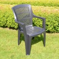 Parma Plastic Stacking Chair (Set of 4)