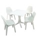 Ponente Square Table With Eolo Chairs