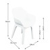 Ponente Square Table With Ghibli Chairs