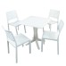 Ponente Square Table With Mistral Chairs