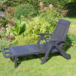 Potenza Plastic Sun Lounger