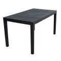 Roma All-Weather Plastic 138cm x 78cm Rectangular Patio Table
