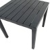 Roma All-Weather 78cm Square Plastic Patio Table