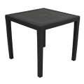 Salerno All-Weather 78cm Square Plastic Patio Table