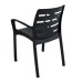 Salerno 78cm Square Table with 4 Siena Chairs