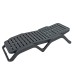Scirrocco Anthracite Plastic Sun Lounger
