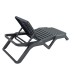 Scirrocco Anthracite Plastic Sun Lounger