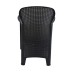 Sicily All-Weather Plastic Rattan Armchair (Pack of 2)