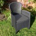 Sicily All-Weather Plastic Rattan Armchair (Pack of 2)