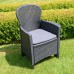 Sicily All-Weather Plastic Chairs & Side Table