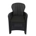 Sicily All-Weather Plastic Chairs & Side Table