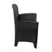 Sicily All-Weather Plastic Chairs & Side Table