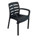 Siena All-Weather Plastic Stacking Chair (Pack of 2)