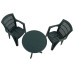 Tivoli Bistro Table With Parma Chairs