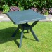 Turin All-Weather 79cm Square Plastic Dining Table
