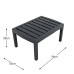 Venice All-Weather Plastic Coffee Table & Sofa Set