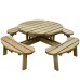 Circular Picnic Table