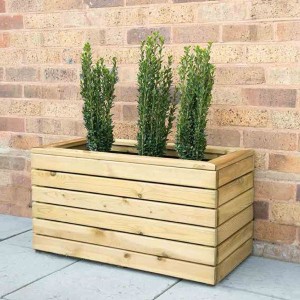 Linear Double Planter