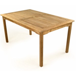Warwick Teak 150cm Rectangular Patio Dining Table