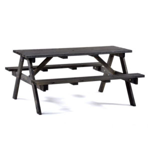 Chester A-Frame Picnic Table - Dark Grey