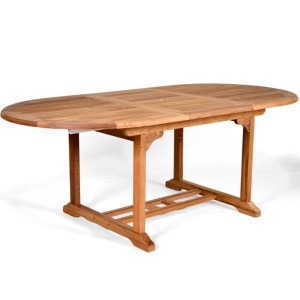 King John Extending Teak Table