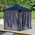 Roma Hexagonal Gazebo Curtain Set