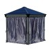 Roma Hexagonal Gazebo Curtain Set