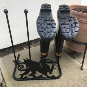 Welsh Dragon 2 Pair Boot Rack