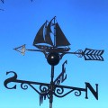 Sailing Boat Weathervane