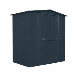 Globel 6 x 4 Metal Single Door Apex Shed