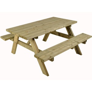 Whitby Heavy Duty 6 Seater A-Frame Picnic Bench
