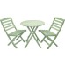 Porto Folding Bistro Set - Green