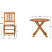 Manhattan Folding Patio Table & 4 Chairs