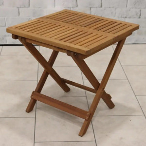 Wooden Folding Side Table