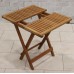 Wooden Folding Side Table