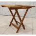 Wooden Folding Side Table