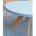Luna Table With 4 Roma Dining Chairs (Round 120cm)