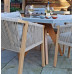 Luna Table With 4 Roma Dining Chairs (Square 90cm)