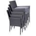 Malaga Rattan Dining Set - 6 Seater Round