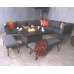 Mayfair Modular Corner Set With Square Fire Pit Table