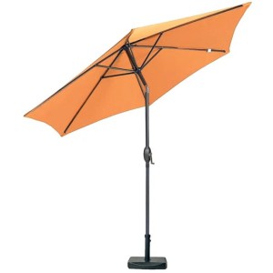 2.5m Orange Crank and Tilt Parasol