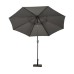 3m Grey Crank and Tilt Parasol