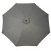 3m Grey Crank and Tilt Parasol