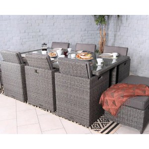 Paris Cube Dining Set - 10 Seater