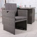 Paris Cube Dining Set - 8 Seater