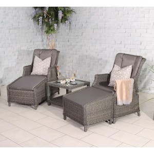 Paris High Back Comfort Recliner Set