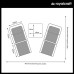Wentworth High Back Comfort Recliner Set
