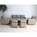 Wentworth Sofa Dining Set - 6 Piece