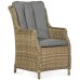Wentworth High Back Comfort Ellipse Dining Set - 6 Seater