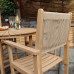 Roma Bar Set with Rope High Chairs
